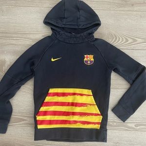 Nike FC Barcelona hoodie size 8/10